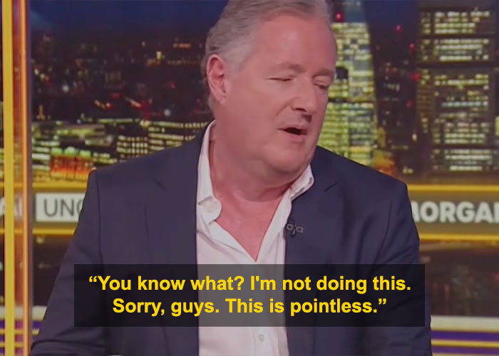 Piers Morgan Walks Out Of His Own Show After Crude Epstein Remark From &lsquo;Manosphere&rsquo; Influencer