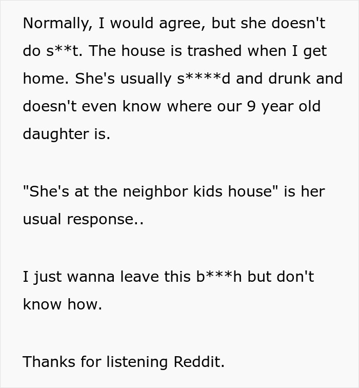 Guy Complains About His Wife, People Online Are More Worried About Their Kid