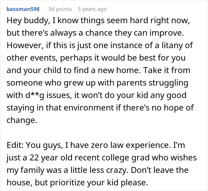 Guy Complains About His Wife, People Online Are More Worried About Their Kid