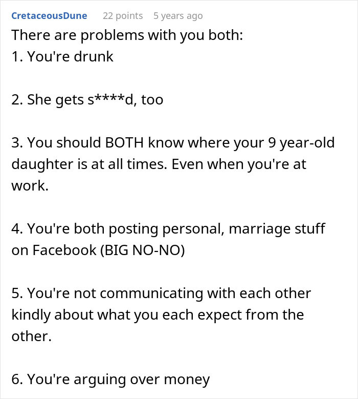 Guy Complains About His Wife, People Online Are More Worried About Their Kid