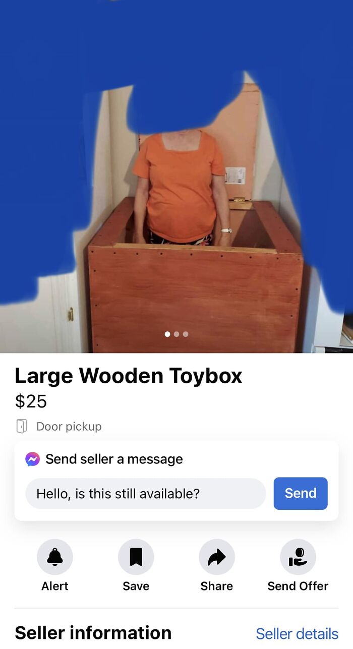 91 Unhinged Pics From Facebook Marketplace That Require A Few Double Takes To Understand