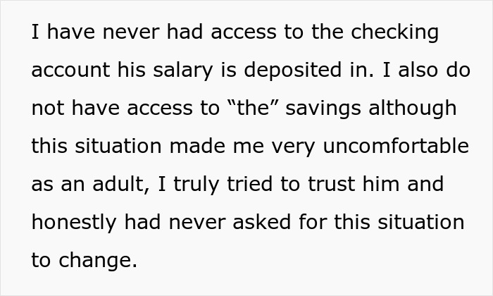 &ldquo;I Am Beyond Devastated&rdquo;: SAHM Finds Out Husband Is Keeping Money From Her, Then Gets Asked For Divorce