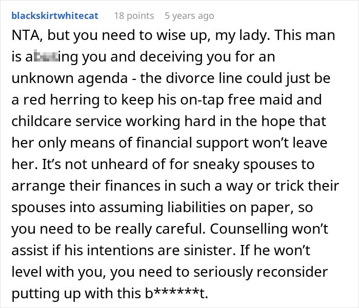 &ldquo;I Am Beyond Devastated&rdquo;: SAHM Finds Out Husband Is Keeping Money From Her, Then Gets Asked For Divorce