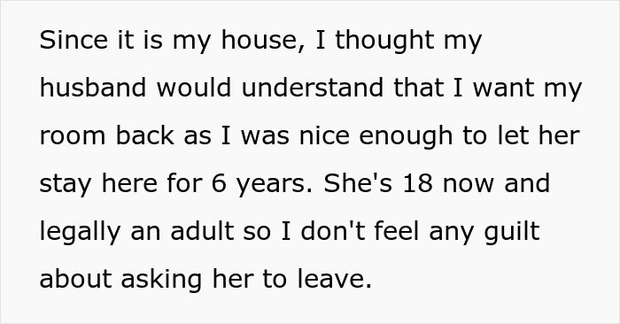 &ldquo;I Don’t Feel Any Guilt&rdquo;: Woman Wants To Kick Stepdaughter Out, Husband Threatens To Leave With Her