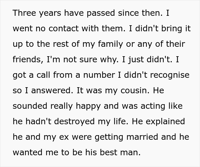 Guy Ruins Cousin&rsquo;s And His Ex’s Wedding By Giving The Most Savage Speech Ever: “You Ruined My Life”