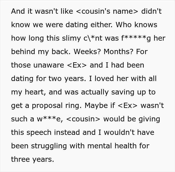 Guy Ruins Cousin&rsquo;s And His Ex’s Wedding By Giving The Most Savage Speech Ever: “You Ruined My Life”