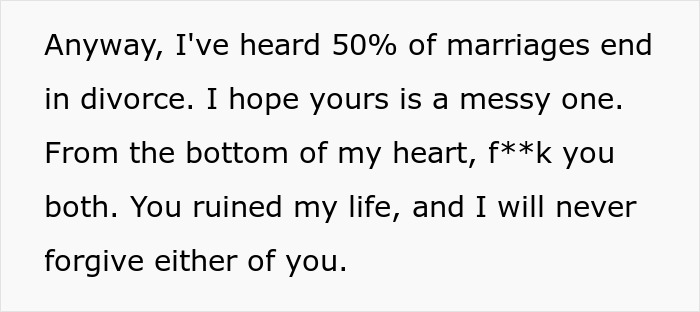 Guy Ruins Cousin&rsquo;s And His Ex’s Wedding By Giving The Most Savage Speech Ever: “You Ruined My Life”