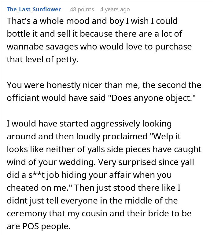 Guy Ruins Cousin&rsquo;s And His Ex’s Wedding By Giving The Most Savage Speech Ever: “You Ruined My Life”