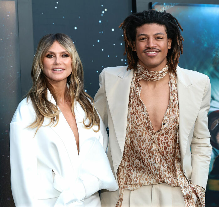 “Looks Like A Star”: Netizens Surprised By Heidi Klum’s Son’s Look After They Appeared Together At A Premiere