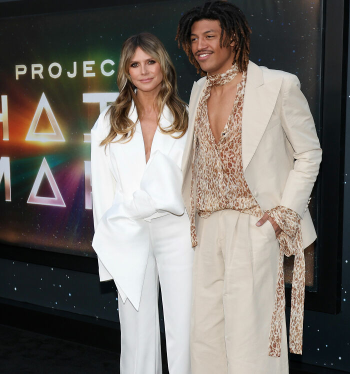 “Looks Like A Star”: Netizens Surprised By Heidi Klum’s Son’s Look After They Appeared Together At A Premiere
