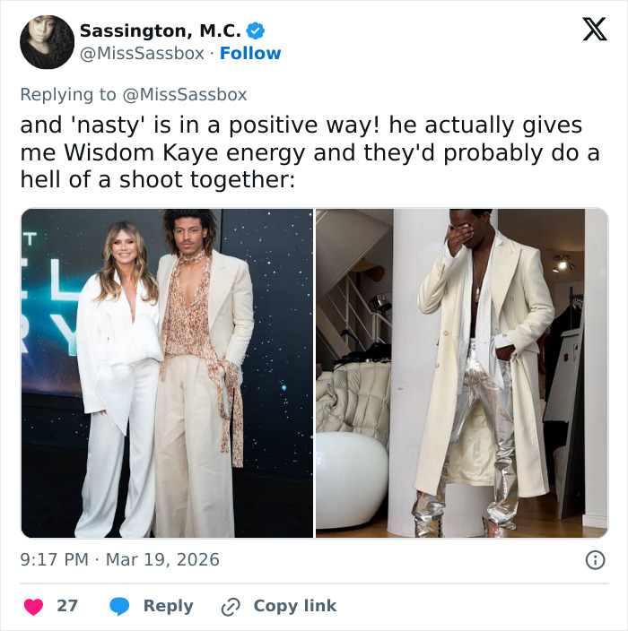 “Looks Like A Star”: Netizens Surprised By Heidi Klum’s Son’s Look After They Appeared Together At A Premiere