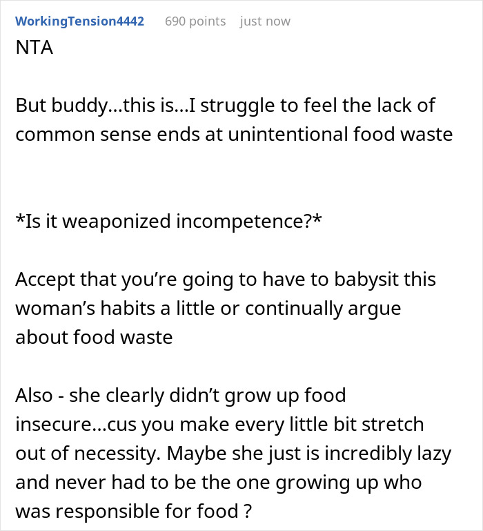 Fed-Up Partner Cuts Off Snack Supply As GF Keeps Wasting It, She’s Mad She Doesn’t Have Fresh Chips Fed-Up Partner Cuts Off Snack Supply As GF Keeps Wasting It, She’s Mad She Doesn’t Have Fresh Chips