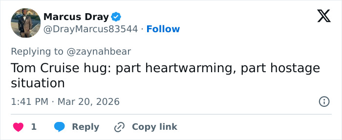 “Seems Terrifying”: Fans Spot Bizarre Detail In Photo Of Tom Cruise Hugging Michael B. Jordan