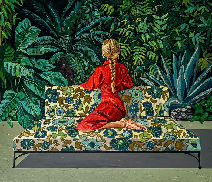 This Artist Made 40 Vibrant Paintings That Turn Everyday Scenes Into Dreamlike And Playful Worlds