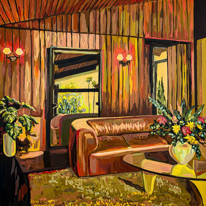 This Artist Made 40 Vibrant Paintings That Turn Everyday Scenes Into Dreamlike And Playful Worlds