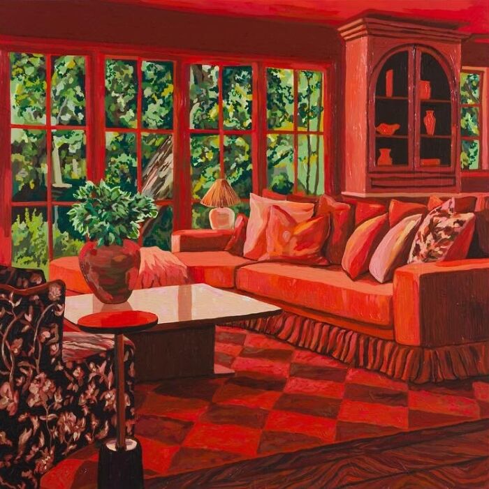 This Artist Made 40 Vibrant Paintings That Turn Everyday Scenes Into Dreamlike And Playful Worlds