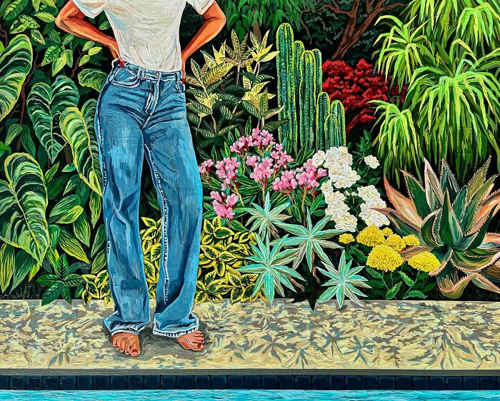 This Artist Made 40 Vibrant Paintings That Turn Everyday Scenes Into Dreamlike And Playful Worlds