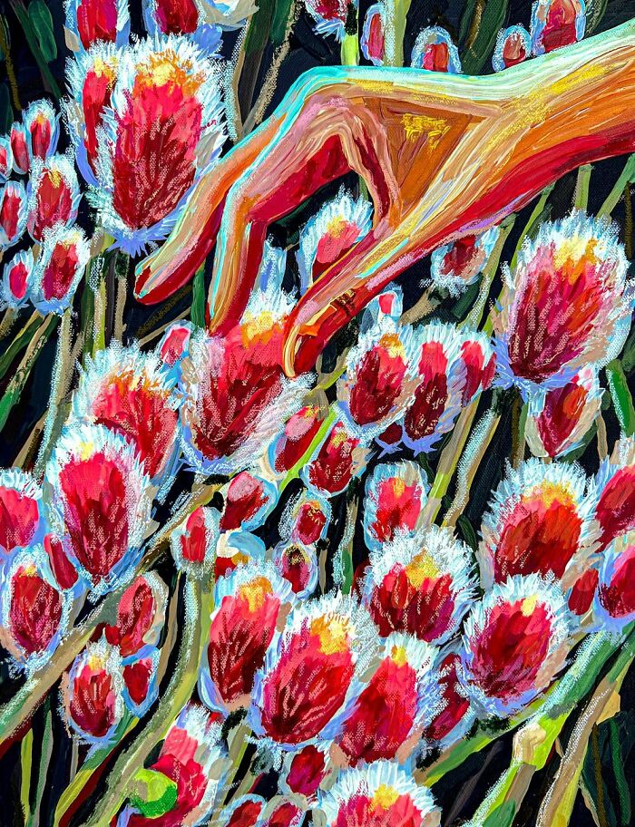 This Artist Made 40 Vibrant Paintings That Turn Everyday Scenes Into Dreamlike And Playful Worlds