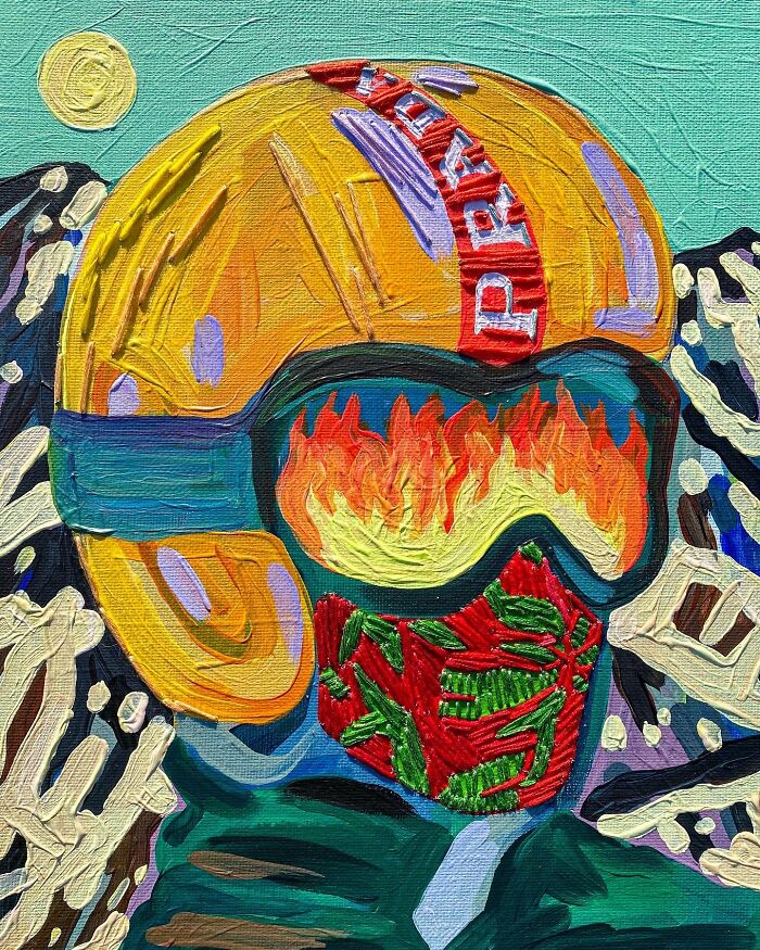 This Artist Made 40 Vibrant Paintings That Turn Everyday Scenes Into Dreamlike And Playful Worlds