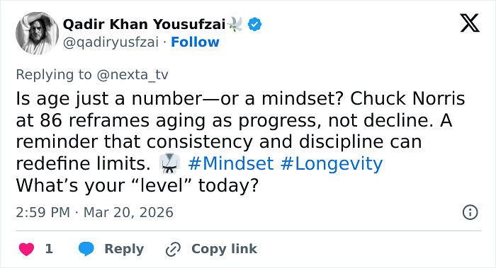 Chuck Norris&rsquo;s Heartbreaking Final Post Before His Passing At 86