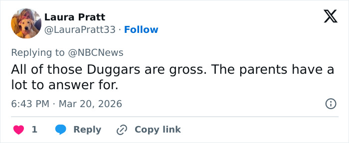 Joseph Duggar&rsquo;s Sister Jill Speaks Out After Brother&rsquo;s Arrest Over Horrific Crime