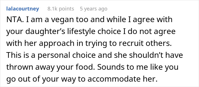 Mom Called Disgusting For Making Vegan Teen Cook Meat To Teach Her A Lesson About Wasting Food
