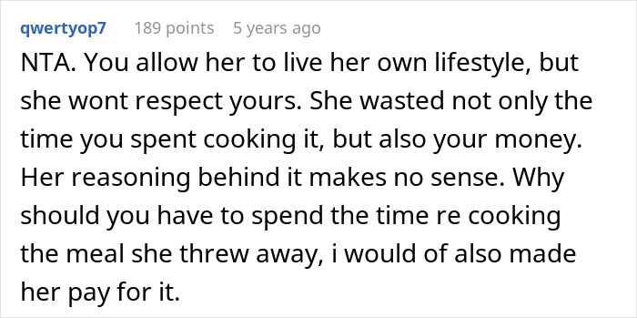 Mom Called Disgusting For Making Vegan Teen Cook Meat To Teach Her A Lesson About Wasting Food