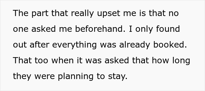 Wife Feels Hurt And Disrespected After Husband Approves His Family’s 6-Week Stay Without Even Asking Her Wife Feels Hurt And Disrespected After Husband Approves His Family’s 6-Week Stay Without Even Asking Her