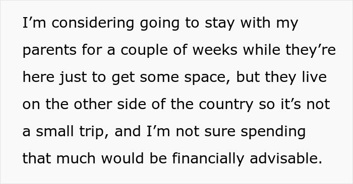 Wife Feels Hurt And Disrespected After Husband Approves His Family’s 6-Week Stay Without Even Asking Her Wife Feels Hurt And Disrespected After Husband Approves His Family’s 6-Week Stay Without Even Asking Her