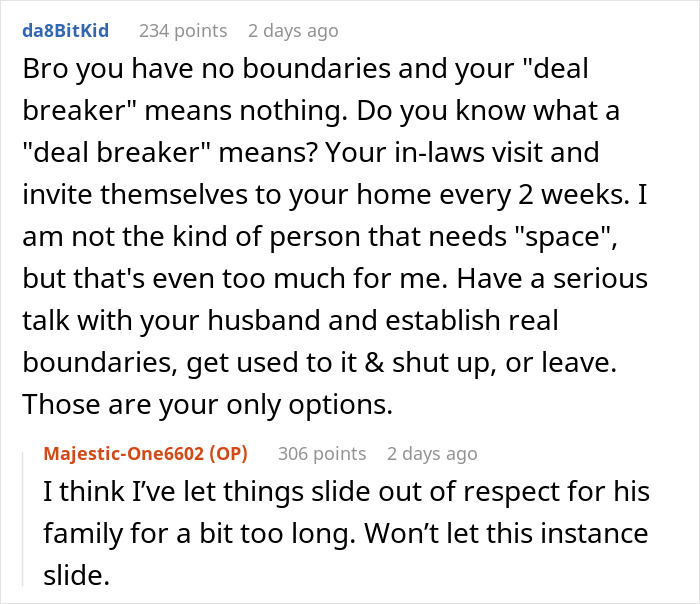 Wife Feels Hurt And Disrespected After Husband Approves His Family’s 6-Week Stay Without Even Asking Her Wife Feels Hurt And Disrespected After Husband Approves His Family’s 6-Week Stay Without Even Asking Her