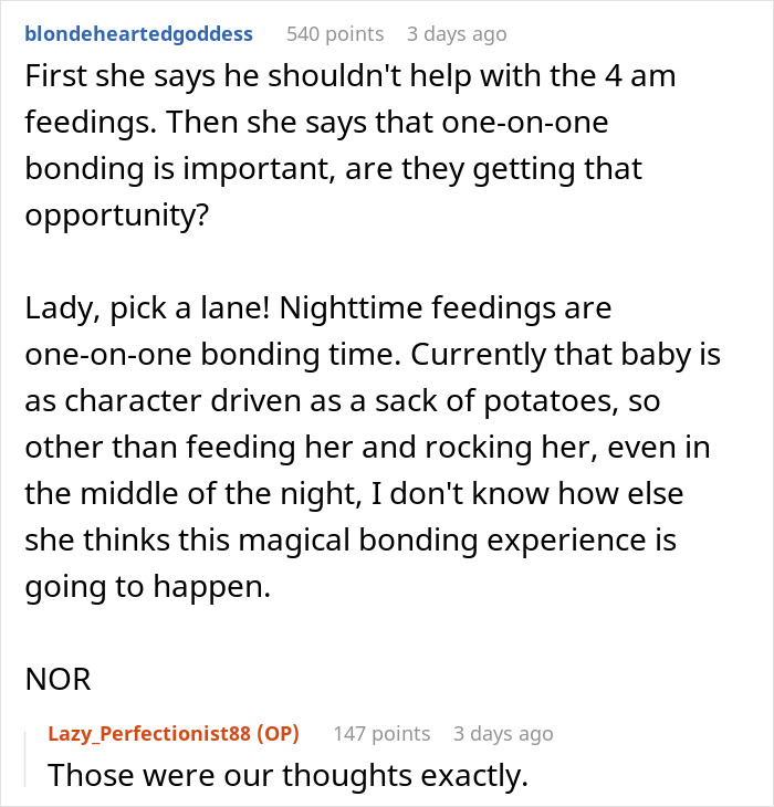 Man Gets Woken Up At 4 AM To Care For His Own Baby, His Mom Is Worried He’s Doing Too Much Man Gets Woken Up At 4 AM To Care For His Own Baby, His Mom Is Worried He’s Doing Too Much