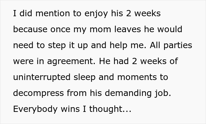 Man Gets Woken Up At 4 AM To Care For His Own Baby, His Mom Is Worried He’s Doing Too Much Man Gets Woken Up At 4 AM To Care For His Own Baby, His Mom Is Worried He’s Doing Too Much