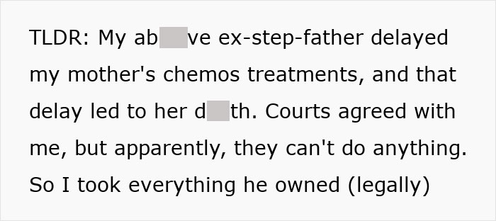 Husband Refuses To Let Wife Get Chemotherapy, Makes Her Life A Living Hell, Daughter Finally Gets Revenge Husband Refuses To Let Wife Get Chemotherapy, Makes Her Life A Living Hell, Daughter Finally Gets Revenge