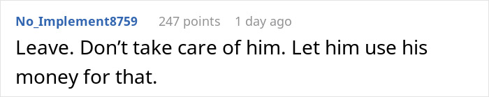Husband Lies About Inheritance, Wants To Leave Wife Who Takes Care Of Him With Nothing