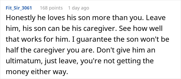 Husband Lies About Inheritance, Wants To Leave Wife Who Takes Care Of Him With Nothing