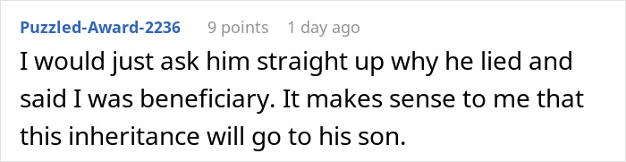 Husband Lies About Inheritance, Wants To Leave Wife Who Takes Care Of Him With Nothing