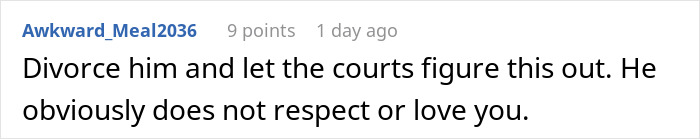 Husband Lies About Inheritance, Wants To Leave Wife Who Takes Care Of Him With Nothing