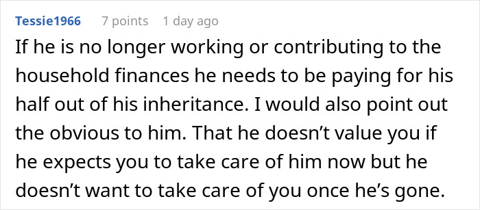 Husband Lies About Inheritance, Wants To Leave Wife Who Takes Care Of Him With Nothing