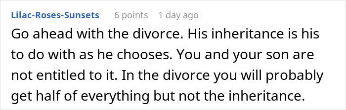 Husband Lies About Inheritance, Wants To Leave Wife Who Takes Care Of Him With Nothing
