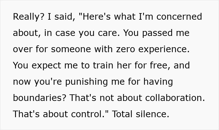 HR Dumbfounded When Employee Refuses To Train A New Employee For Free And Resists Firing