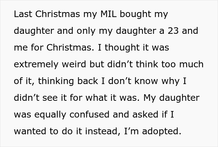 MIL Thinks She&rsquo;s Clever By Secretly DNA Testing Grandkid, Doesn&rsquo;t Expect Everyone To Turn Against Her