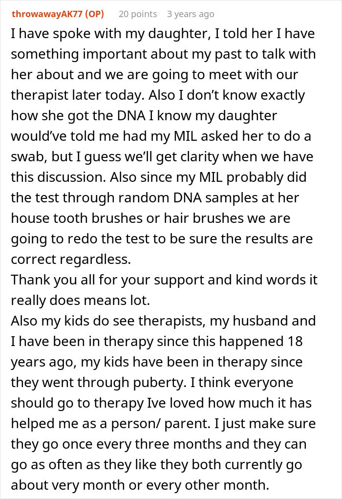 MIL Thinks She&rsquo;s Clever By Secretly DNA Testing Grandkid, Doesn&rsquo;t Expect Everyone To Turn Against Her