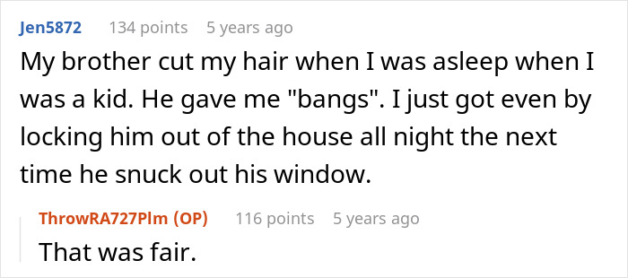 Creepy Teen Comes Into Step-Sisters Room To Cut A Little Bit Of Her Hair, Parents Think It’s No Big Deal