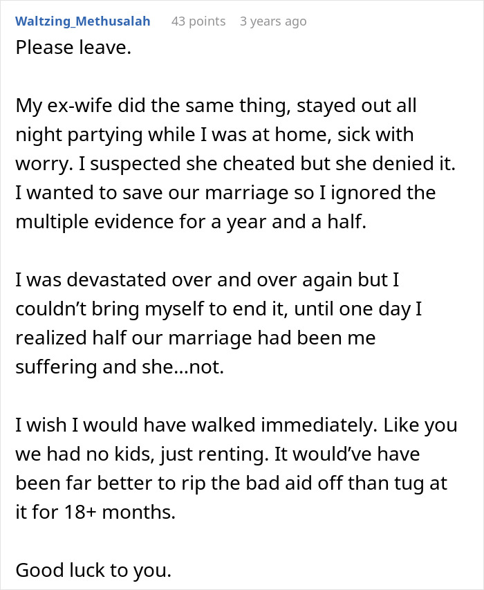 Woman Admits To Cheating Multiple Times For &ldquo;Variety,&rdquo; Husband Tells Her Parents Everything Then Leaves