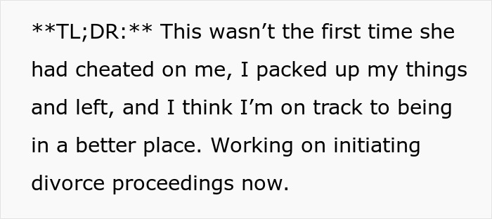 Woman Admits To Cheating Multiple Times For &ldquo;Variety,&rdquo; Husband Tells Her Parents Everything Then Leaves