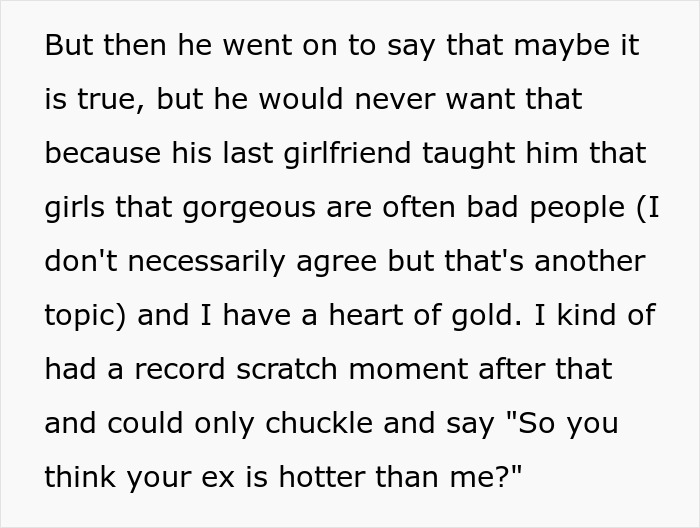 Wife Realizes Hubby “Downgraded” From Gorgeous To Kind, Crushed As He Says His Ex Was “Model Pretty” Wife Realizes Hubby “Downgraded” From Gorgeous To Kind, Crushed As He Says His Ex Was “Model Pretty”