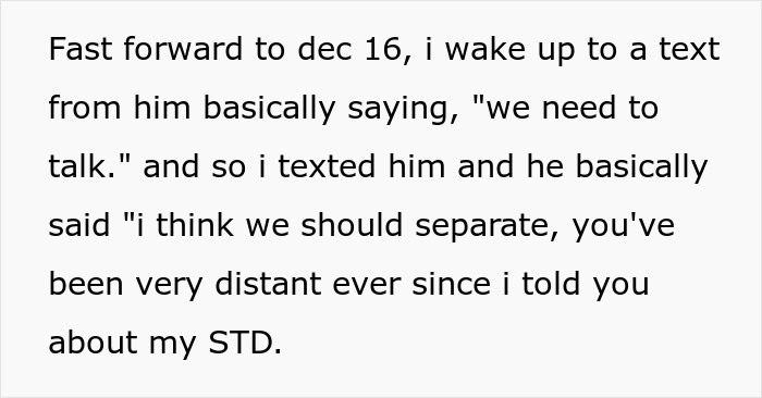 BF “Forgets” To Inform GF About His STD For Years, Then Complains She’s Not Supportive