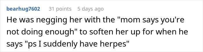 BF “Forgets” To Inform GF About His STD For Years, Then Complains She’s Not Supportive