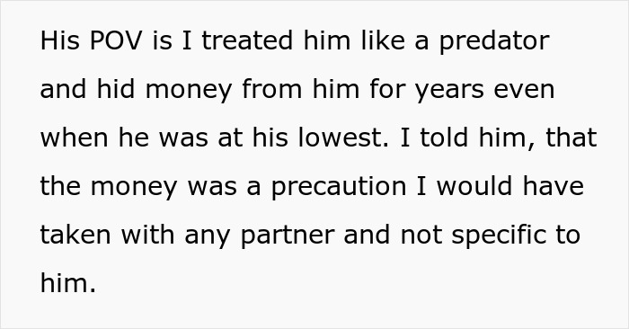 &ldquo;He Just Broke Down Sobbing&rdquo;: Man Hurt His SAH Wife Has $47k Stashed Away While He&rsquo;s Struggling