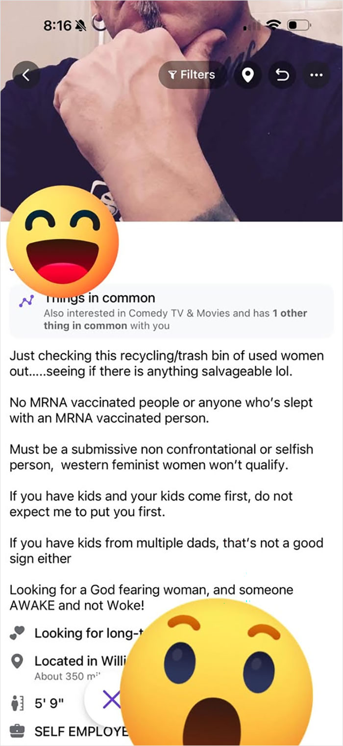 “Dating Profiles That Make You Cringe”: 87 Posts So Horrible You Might Never Want To Open A Dating App Again “Dating Profiles That Make You Cringe”: 87 Posts So Horrible You Might Never Want To Open A Dating App Again